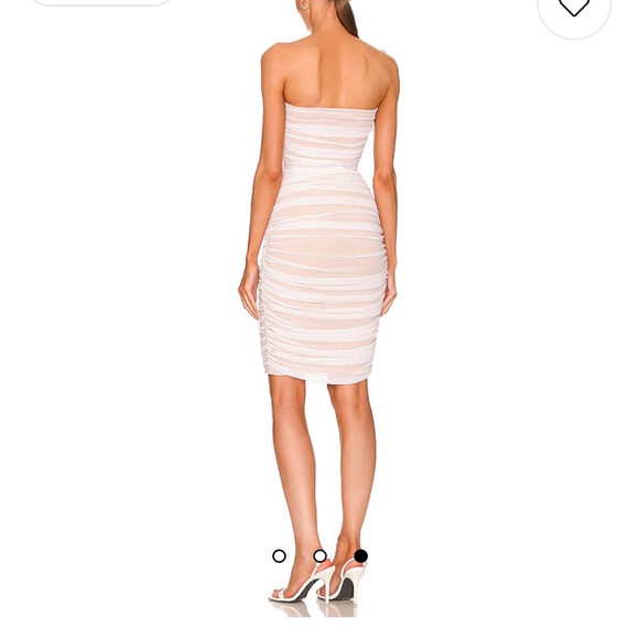 Norma Kamali Walter Dress in Snow White, XS - Picture 2 of 6